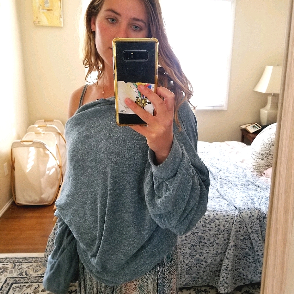 Free People Cowel Sweater